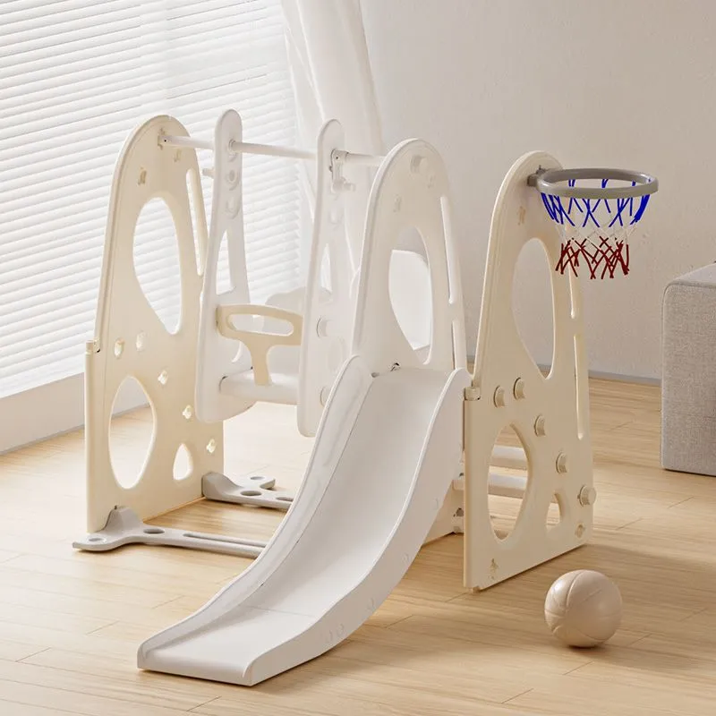 Otroški tobogan in gugalnica 4 v 1